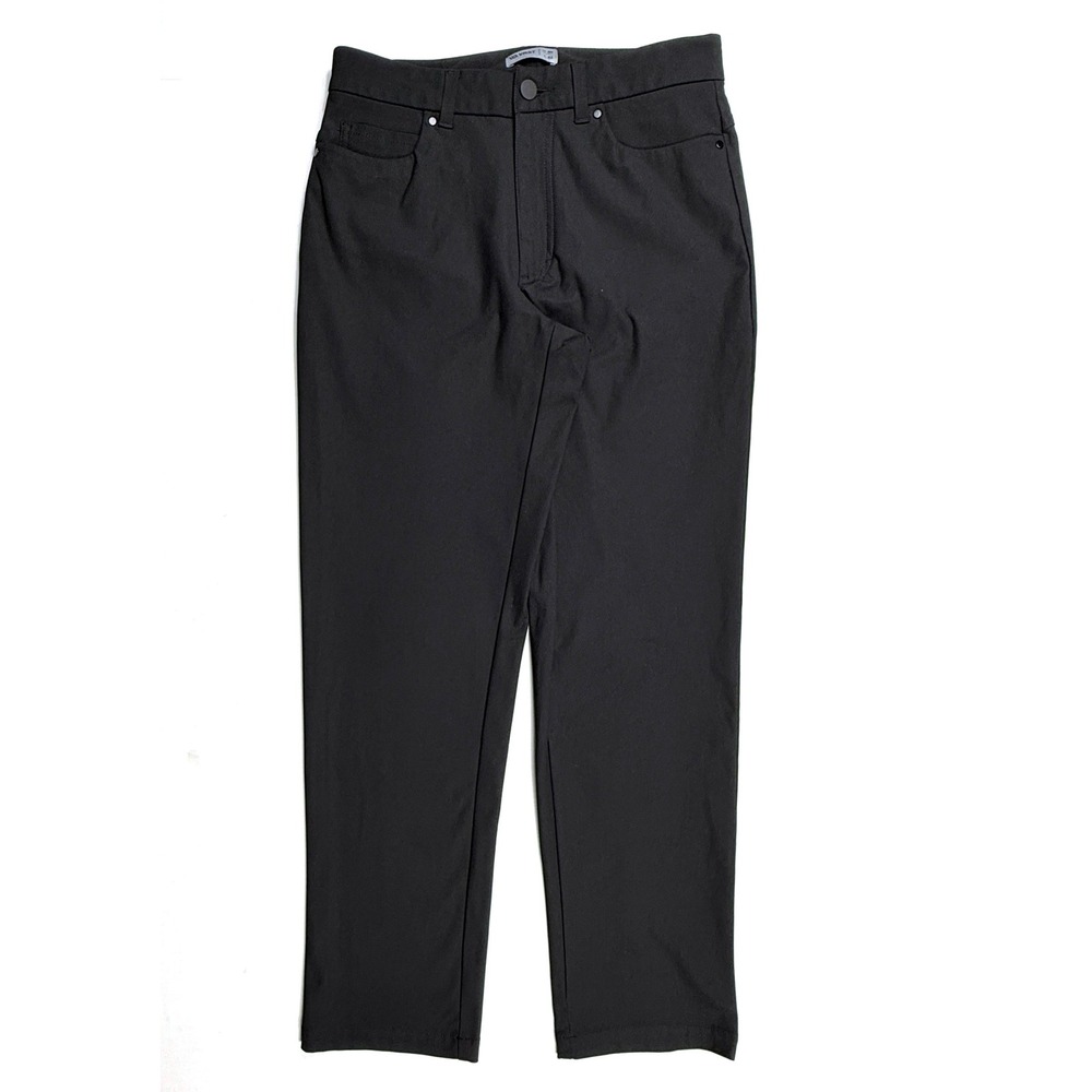 VRST Mens Limitless 5-Pocket Fit Pants Black Performance Trousers Sz 30 - Picture 5 of 7